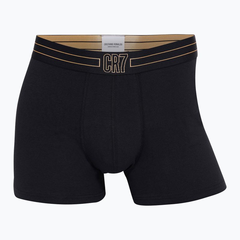 Bokserki męskie CR7 Basic Trunk 5 par black/gold 6