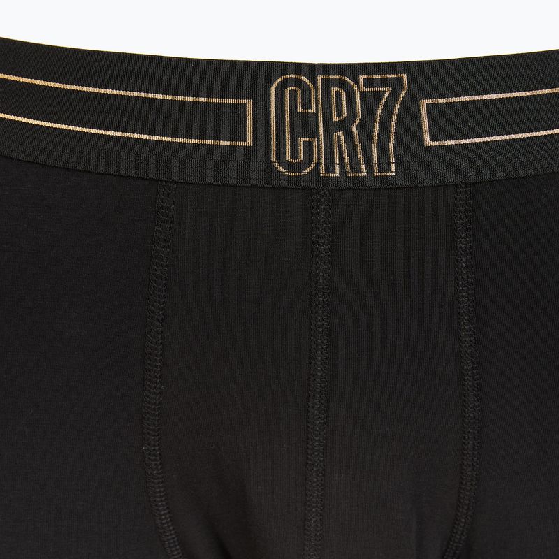 Bokserki męskie CR7 Basic Trunk 5 par black/gold 4