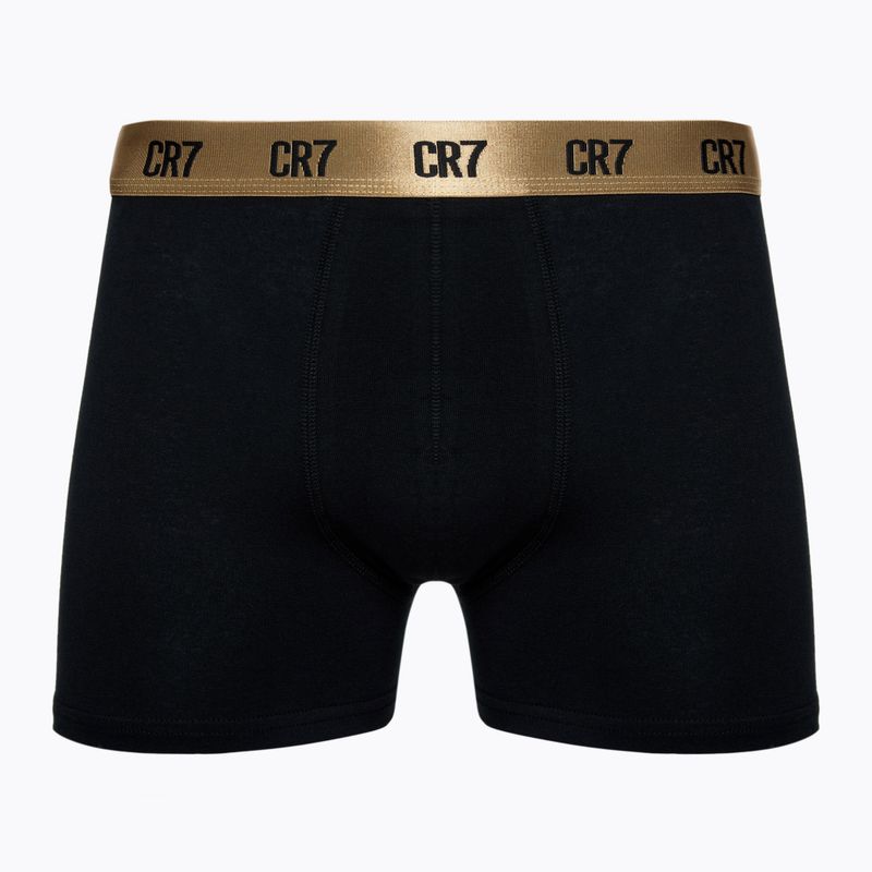 Bokserki męskie CR7 Basic Trunk 5 par gold 2