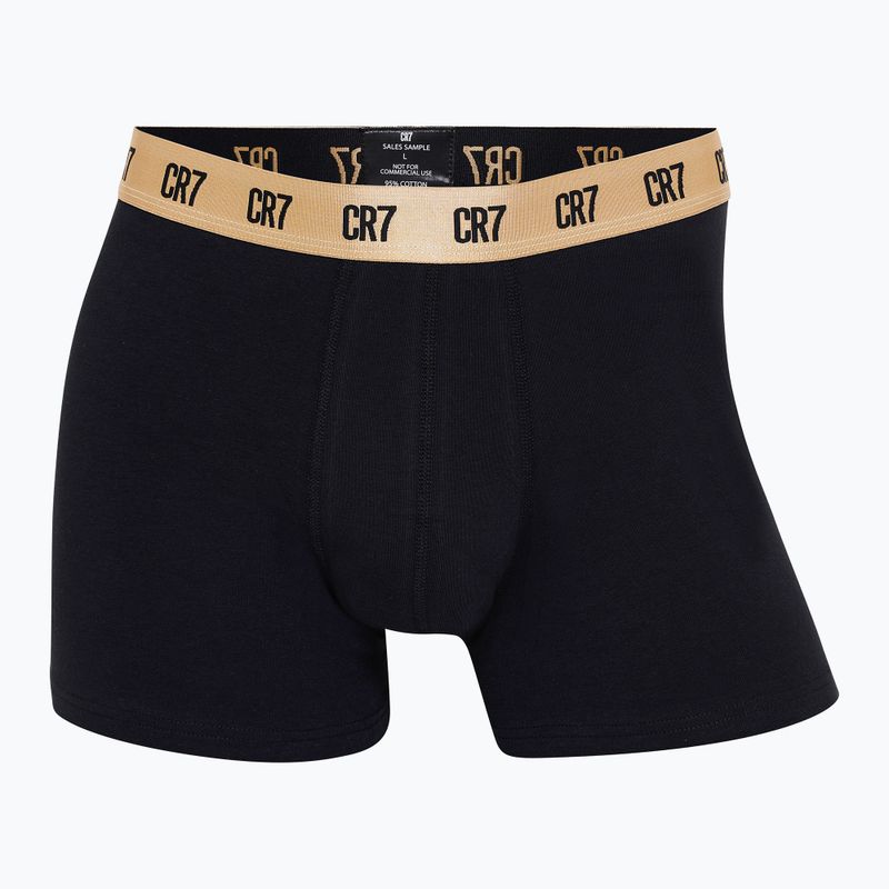 Bokserki męskie CR7 Basic Trunk 5 par gold 2