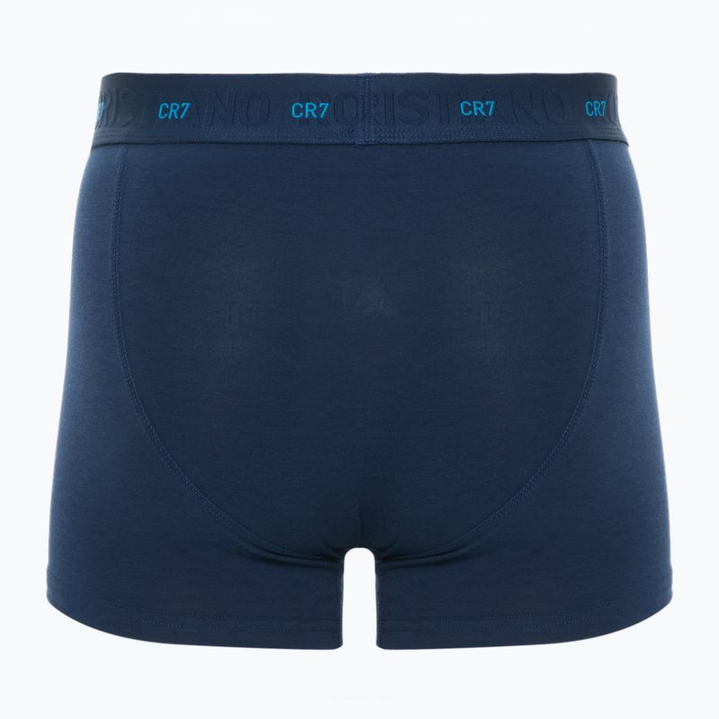 Bokserki męskie CR7 Bamboo Trunk FSC 3 pary navy 2