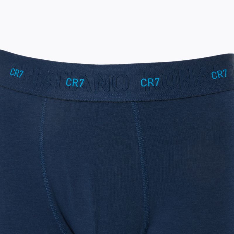 Bokserki męskie CR7 Bamboo Trunk FSC 3 pary navy 3