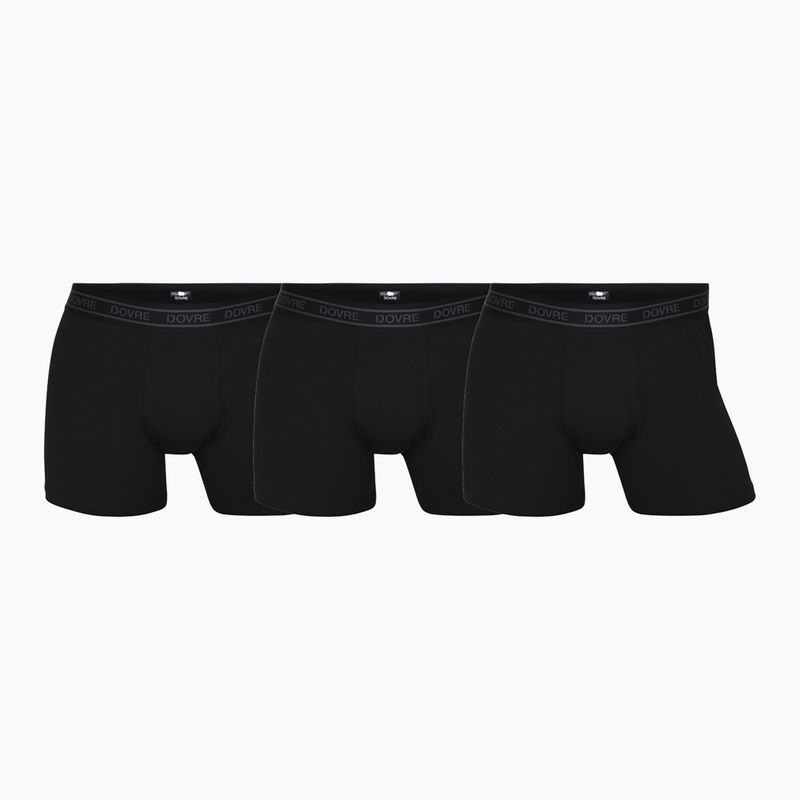 Bokserki termoaktywne męskie Dovre Tights 3 pack black