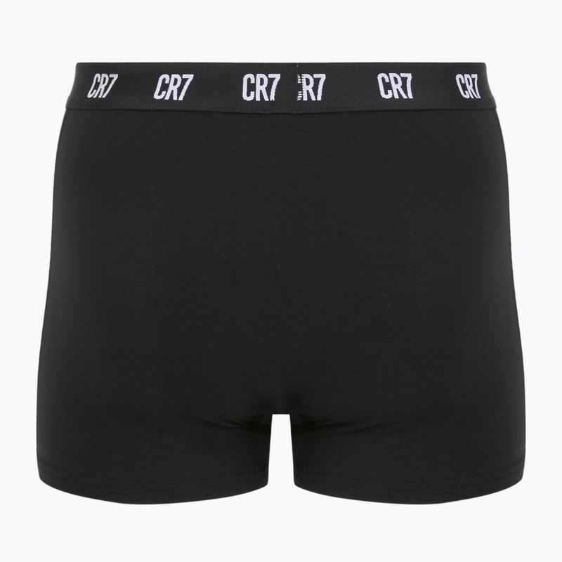Bokserki męskie CR7 Basic Trunk 5 par black/white 2