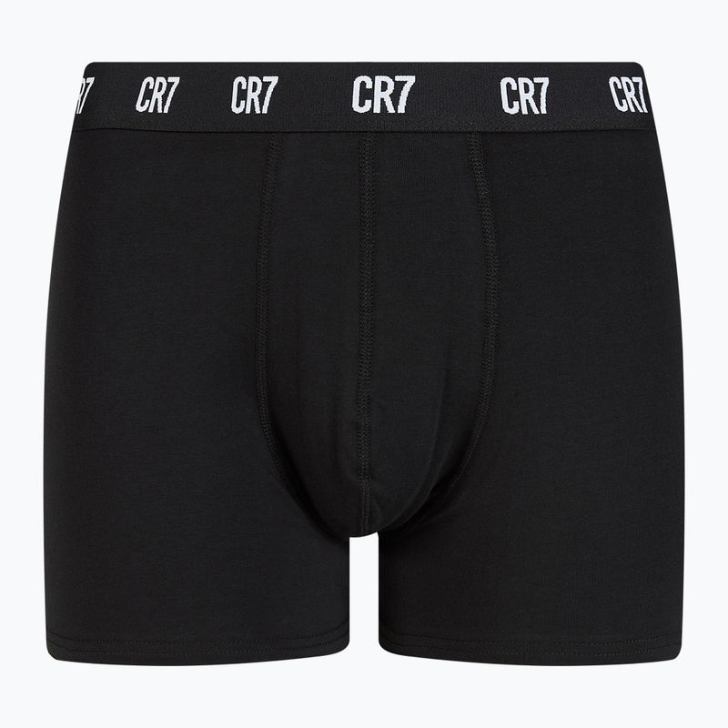 Bokserki męskie CR7 Basic Trunk 5 par black/white 2