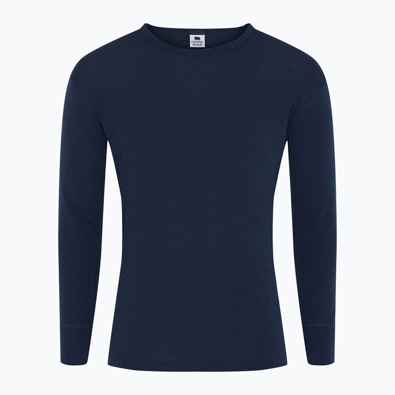 Bluza termoaktywna męska Dovre 100% Merino Wool navy