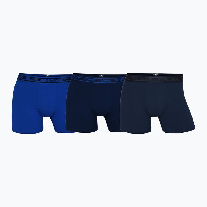 Bokserki termoaktywne męskie Dovre Tights 3 pack blue