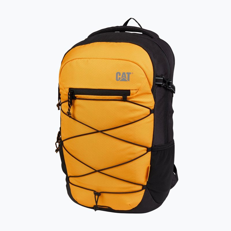Plecak miejski Caterpillar Logan Backpack 25 l black/yellow 2