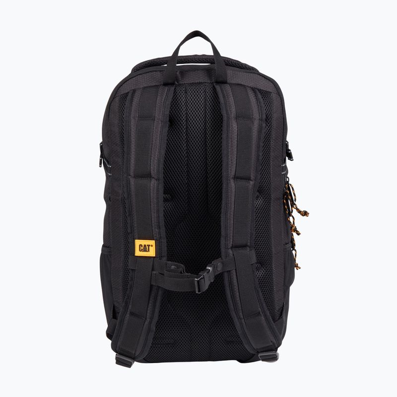 Plecak miejski Caterpillar Logan Backpack 25 l black/yellow 3