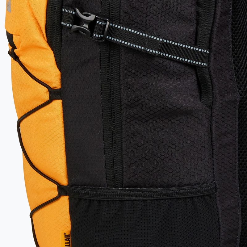 Plecak miejski Caterpillar Logan Backpack 25 l black/yellow 9