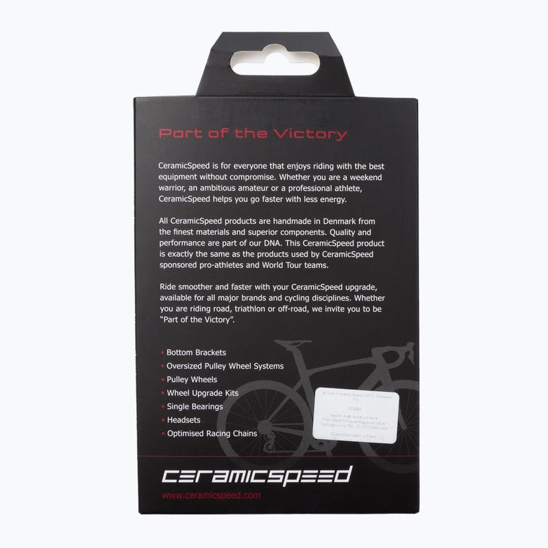 Łańcuch rowerowy CeramicSpeed UFO Shimano 11s srebrny 105641 2
