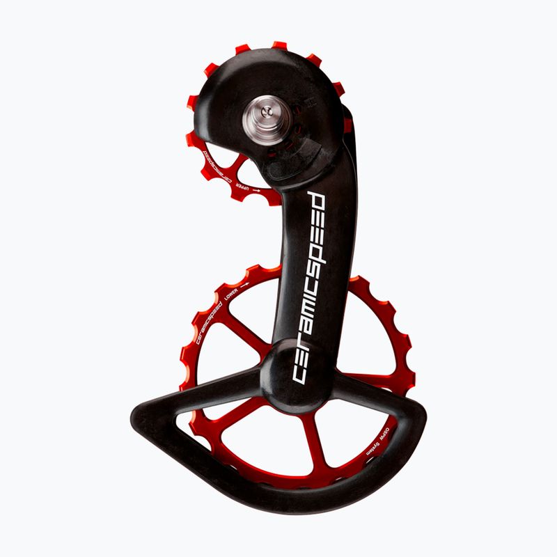 Wózek przerzutki CeramicSpeed OSPW 9100/R8000 Series czerwony 106315