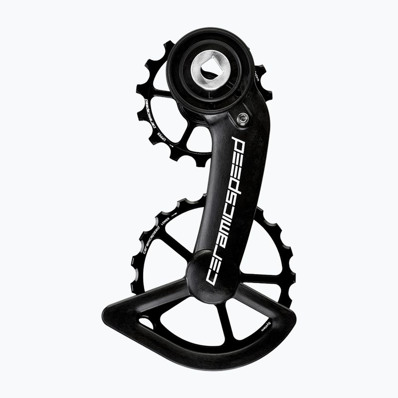 Wózek przerzutki CeramicSpeed OSPW SRAM Red/Force AXS Coated czarny 107380