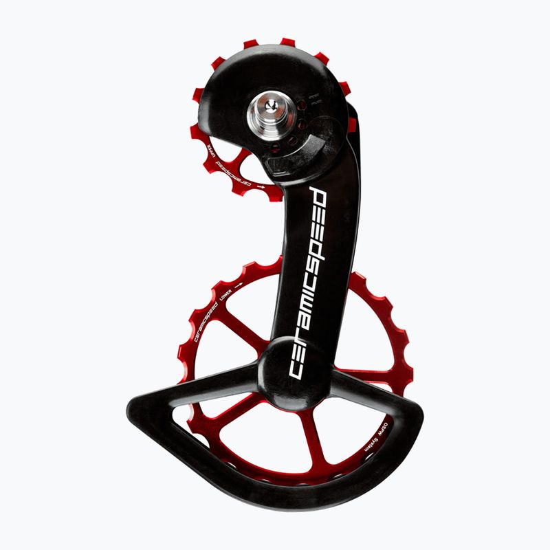 Wózek przerzutki CeramicSpeed OSPW 9200 Series czerwony 110269