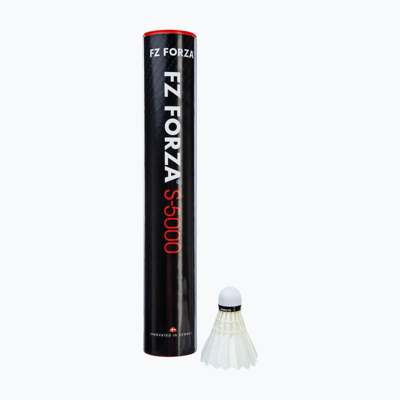 Lotki do badmintona FZ Forza S-5000 12 szt. white 2