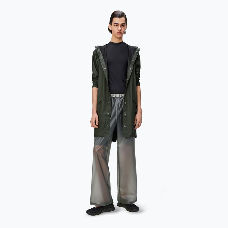 Kurtka Rains Long Jacket green 5