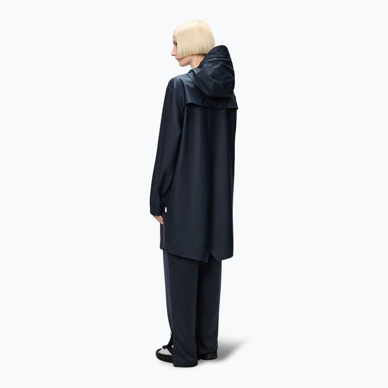 Kurtka Rains Long Jacket navy 2