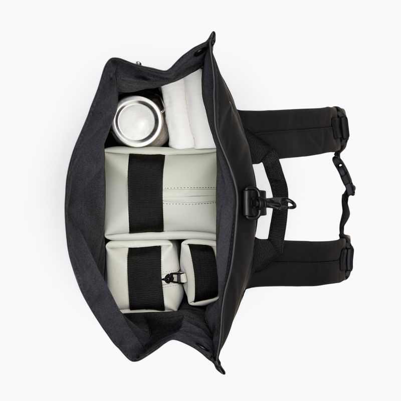Plecak miejski Rains Rucksack Rolltop 13 + 4 l  black 3