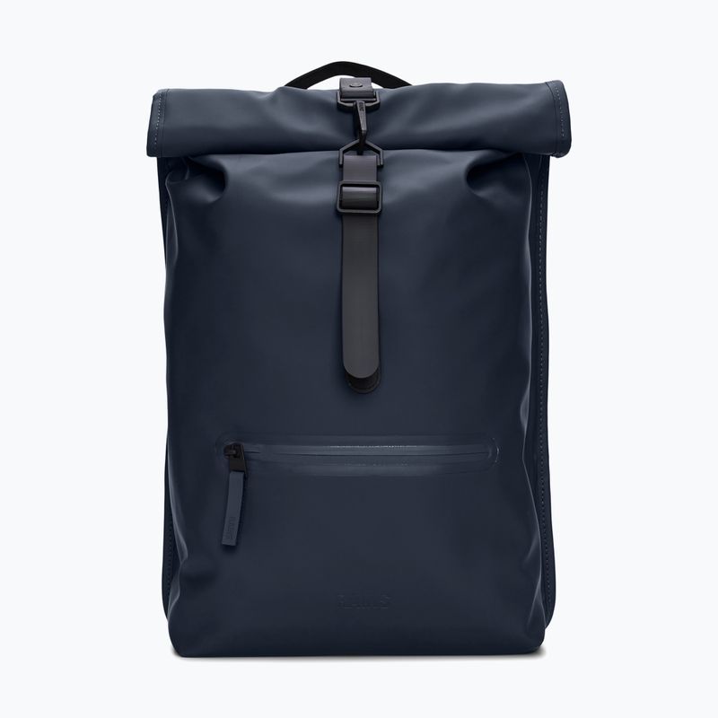 Plecak miejski Rains Rucksack Rolltop 17 l navy