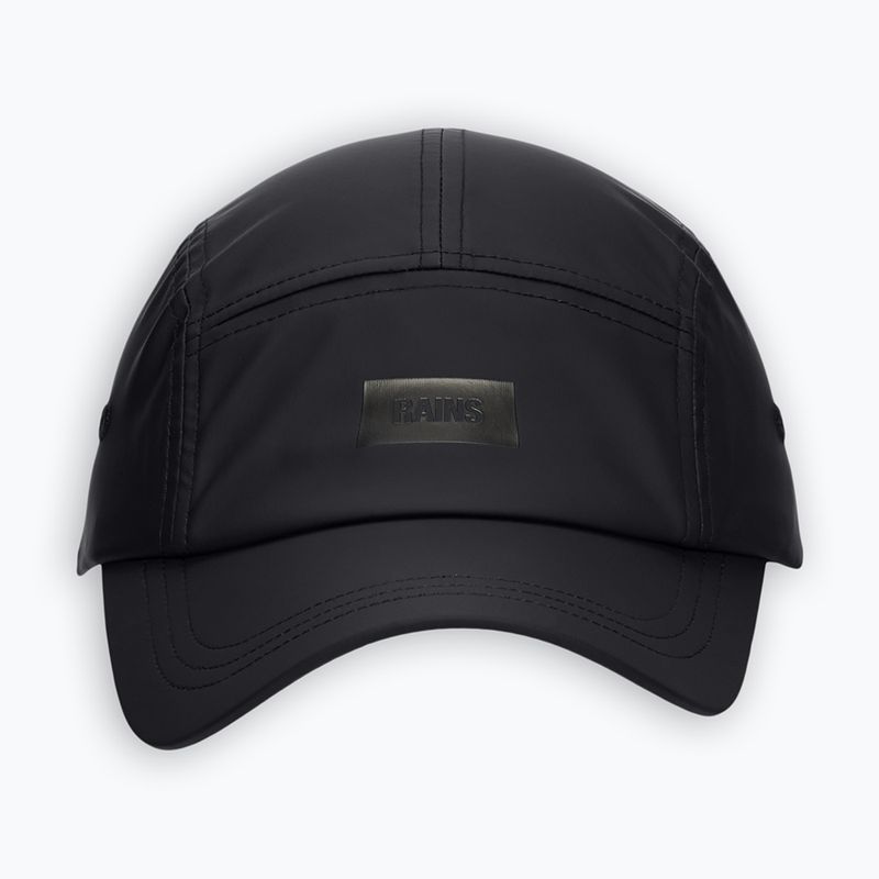Czapka z daszkiem Rains 5 Panel Cap black 2