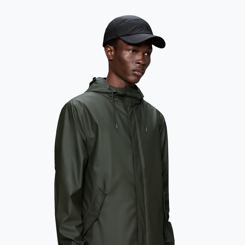 Czapka z daszkiem Rains 5 Panel Cap black 5