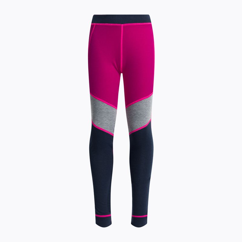 Komplet bielizny termoaktywnej dziecięcej Color Kids Ski Underwear Colorblock festival fuchsia 5