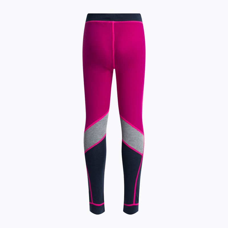 Komplet bielizny termoaktywnej dziecięcej Color Kids Ski Underwear Colorblock festival fuchsia 6