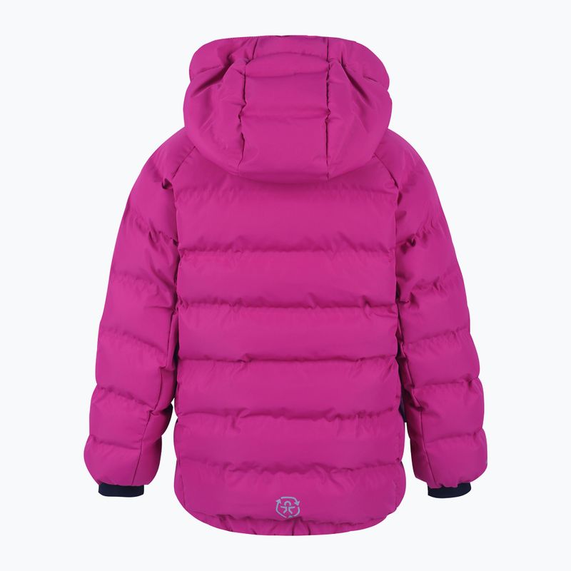 Kurtka narciarska dziecięca Color Kids Ski Jacket Quilted AF 10.000 festival fuchsia 3