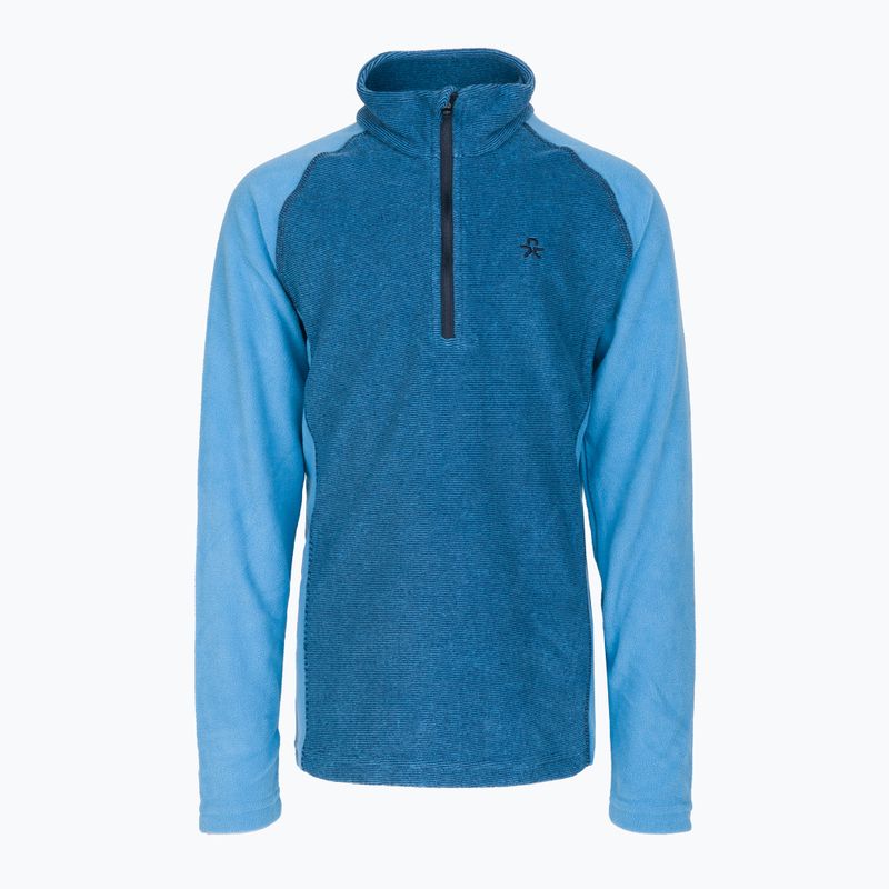 Bluza polarowa dziecięca Color Kids Fleece Pulli Striped total eclipse
