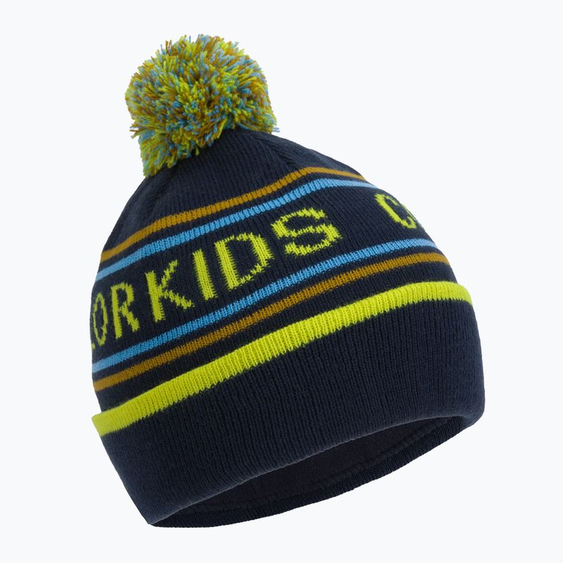 Czapka zimowa dziecięca Color Kids Hat Logo CK sulphur spring