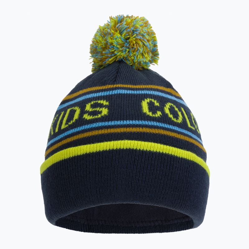 Czapka zimowa dziecięca Color Kids Hat Logo CK sulphur spring 2
