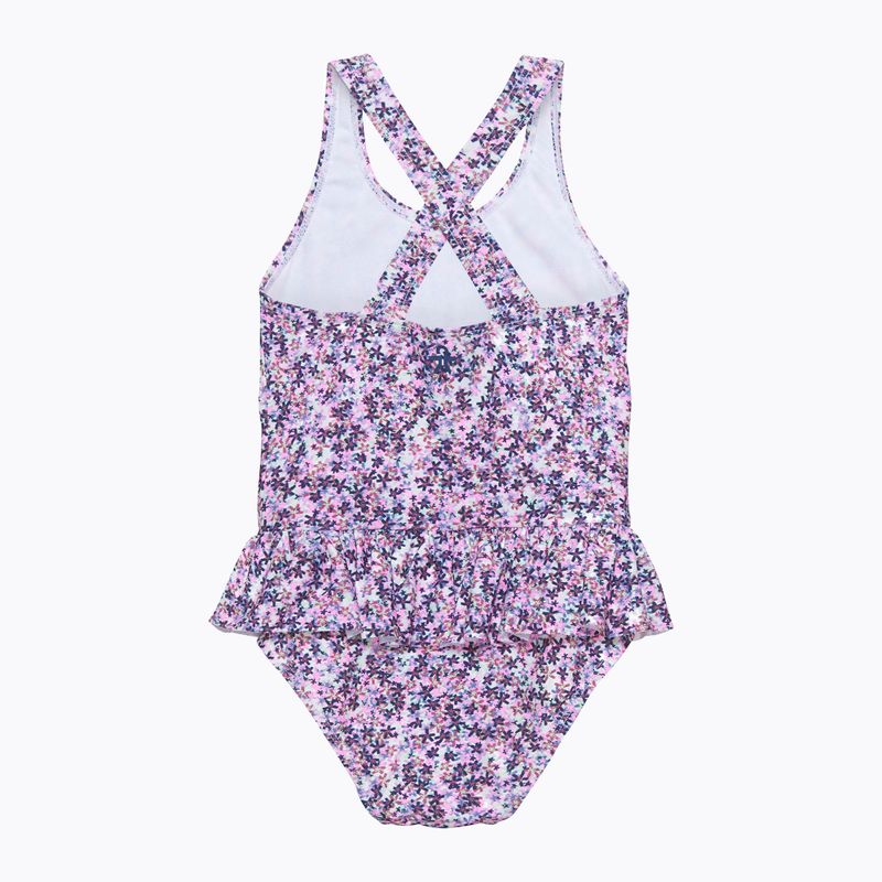 Strój kąpielowy jednoczęściowy dziecięcy Color Kids Skirt lavender/mist 2