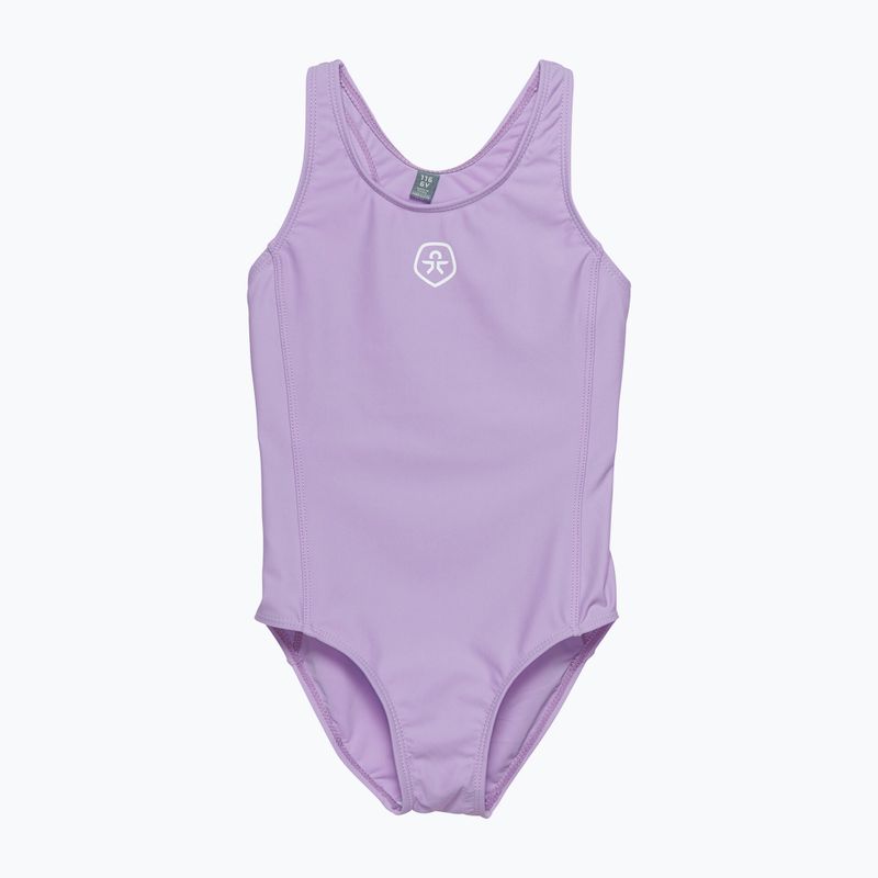 Strój kąpielowy jednoczęściowy dziecięcy Color Kids Solid lavender/mist