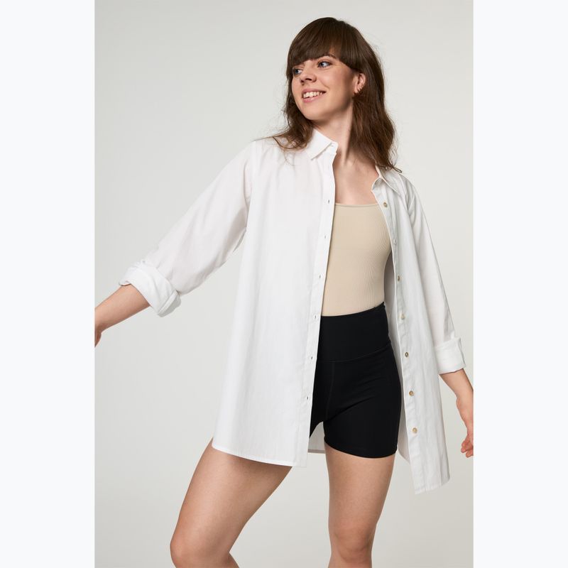 Body treningowe damskie Girlfriend Collective Penny Square Neck cream 6