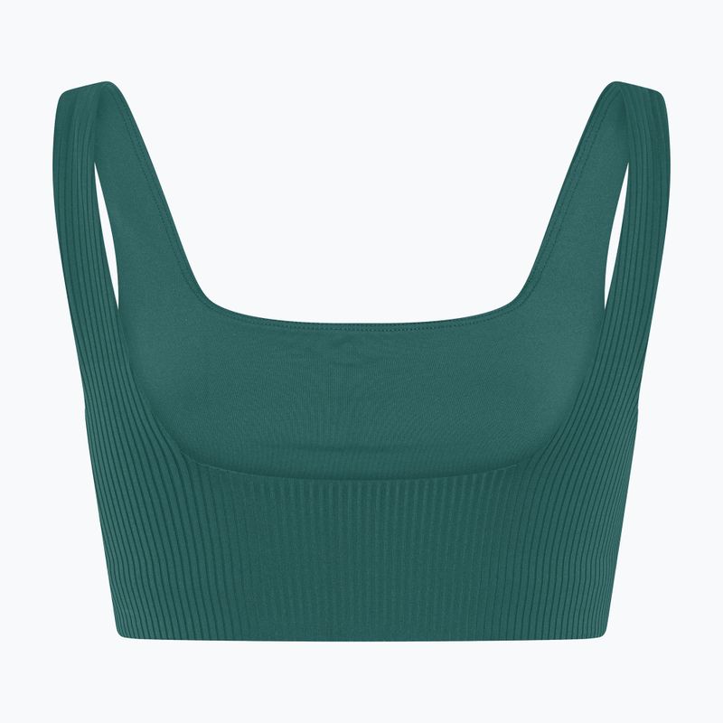 Biustonosz treningowy Girlfriend Collective Rib Tommy rain forest 7