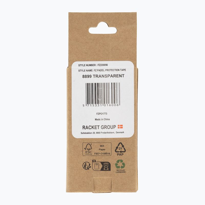Taśma ochronna do rakiety do padla FZ Padel Protection Tape transparent 2