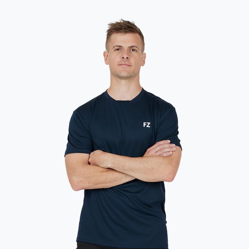 Koszulka tenisowa męska FZ Forza Venetto navy