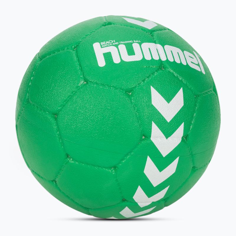 Piłka do piłki ręcznej Hummel HML Beach green/white rozmiar 3 2