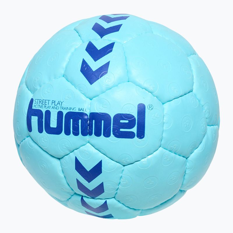 Piłka do piłki ręcznej Hummel Street Play light blue rozmiar 0