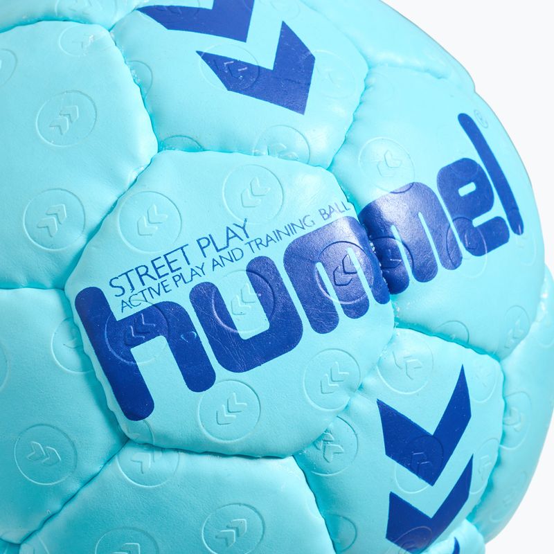 Piłka do piłki ręcznej Hummel Street Play light blue rozmiar 0 3