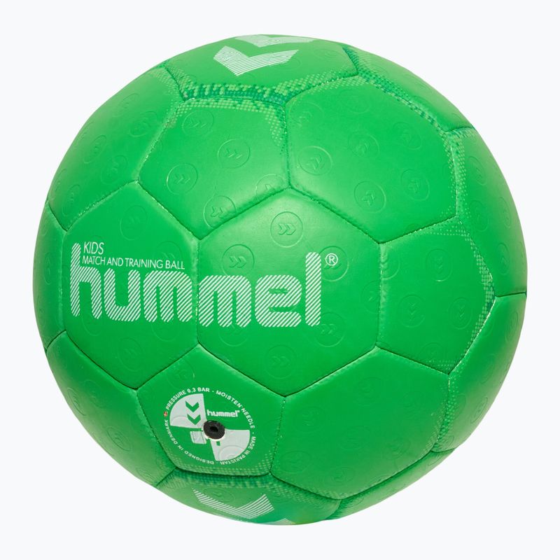 Piłka do piłki ręcznej dziecięca Hummel Kids HB green/white rozmiar 1