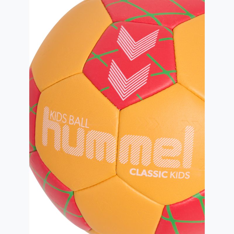 Piłka do piłki ręcznej dla dzieci Hummel Classic HB Jr orange/red/green size 0.0 4
