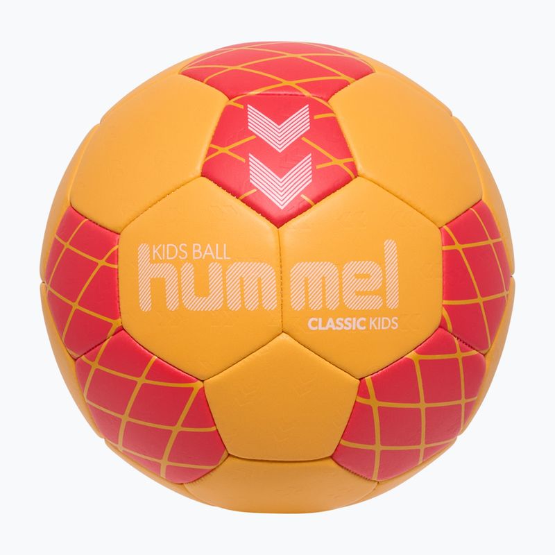 Piłka do piłki ręcznej dla dzieci Hummel Classic HB Jr orange/red size 1