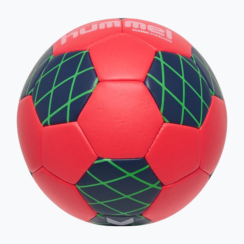 Piłka do piłki ręcznej Hummel Classic Energizer red/marine/green size 0 3