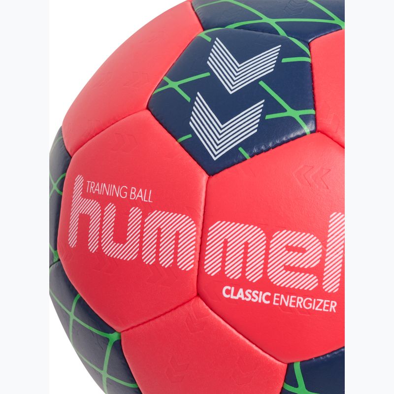 Piłka do piłki ręcznej Hummel Classic Energizer red/marine/green size 0 4