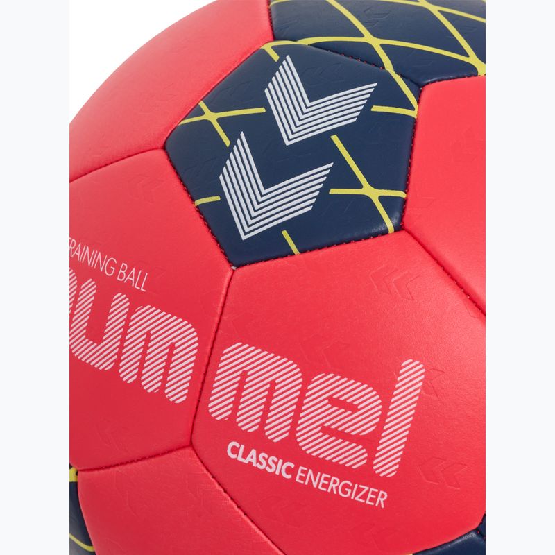Piłka do piłki ręcznej Hummel Classic Energizer off white/light blue/marine size 2 4