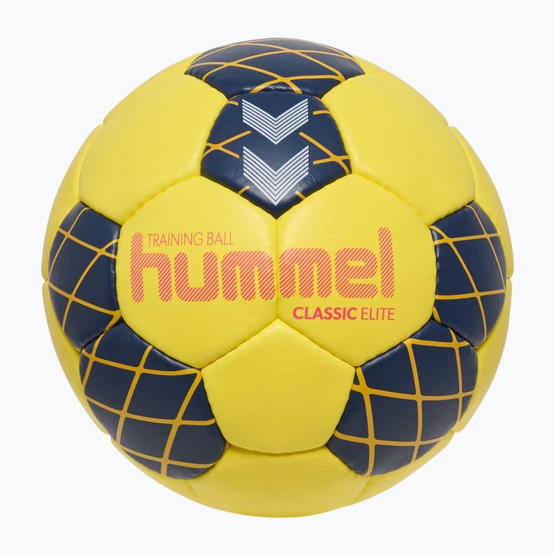 Piłka do piłki ręcznej Hummel Classic Elite HB yellow/marine/orange size 2