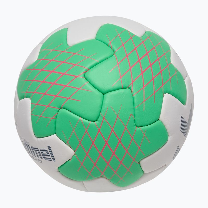 Piłka do piłki ręcznej Hummel Star Elite HB off white/green/red size 2 3