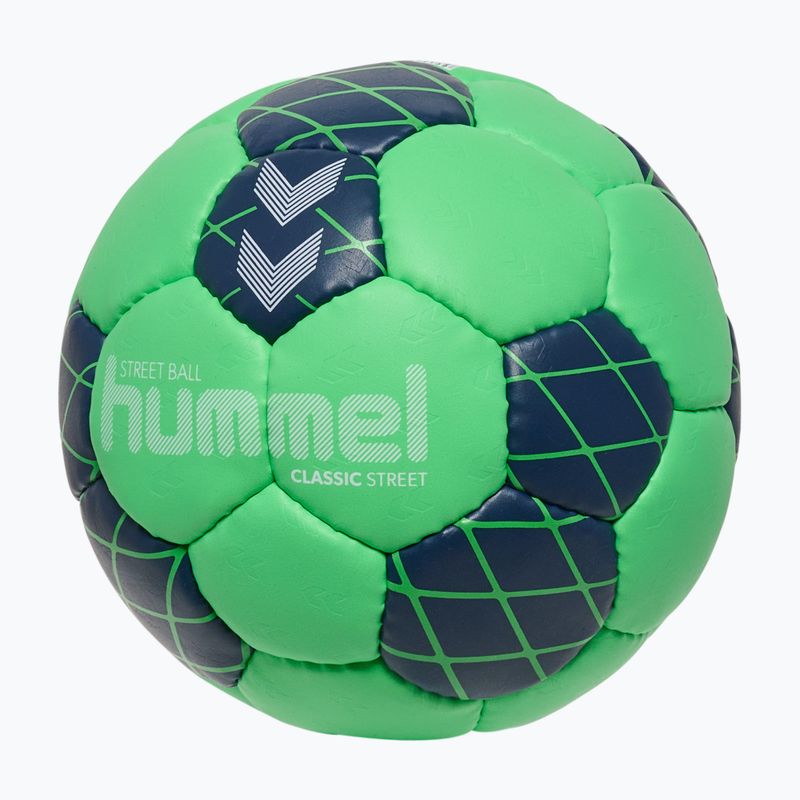 Piłka do piłki ręcznej Hummel Classic Street HB green/navy size 0.0 2