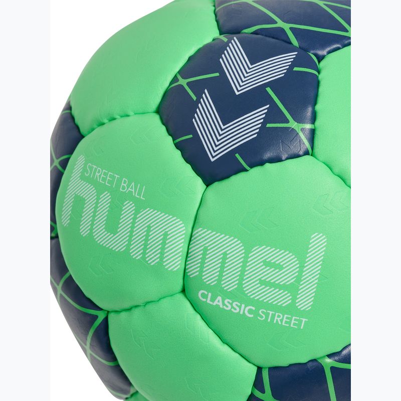 Piłka do piłki ręcznej Hummel Classic Street HB green/navy size 0.0 4